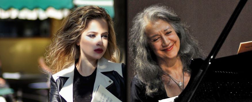 Martha Argerich and Theodosia Ntokou